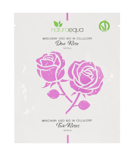 Maschera Viso Lenitiva alle Due Rose