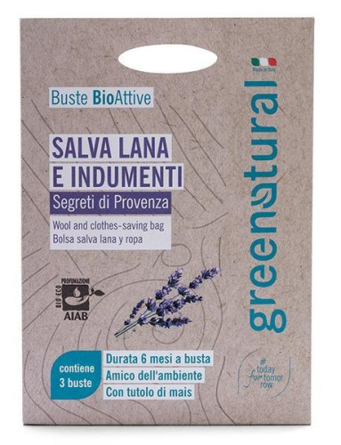 Buste Bio Attive Salva Lana e Indumenti Segreti di Provenza