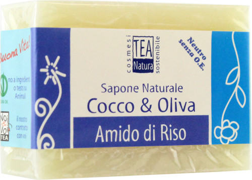 Sapone naturale con Amido di Riso - Tea Natura