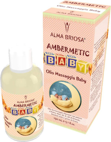 Ambermetic Olio Massaggia Baby - Alma Briosa