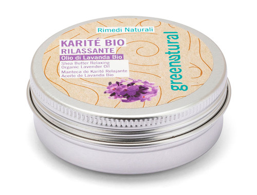 Burro di Karitè Bio e Olio di Lavanda Bio - Greenatural