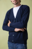 Cardigan Unisex Giovanni Blu Mora S