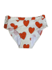 COTONE Tg XS - Cuori BOTTONI - Slip Mestruale