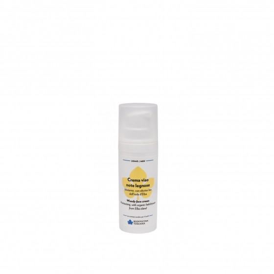Crema Viso Uomo Note Legnose