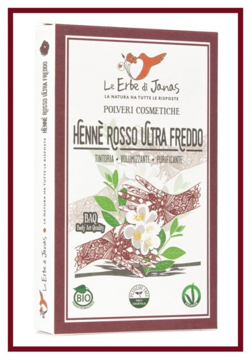 Hennè Rosso Ultra Freddo Bio