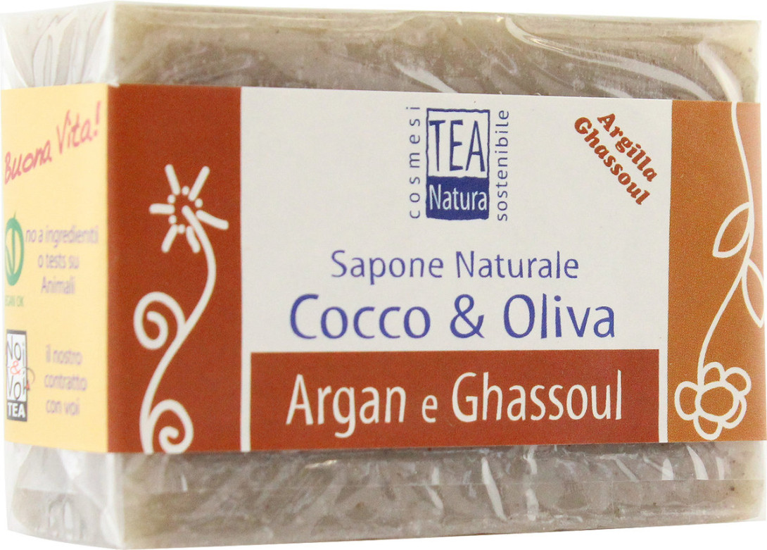 Sapone Naturale con Argan e Ghassoul - Tea Natura