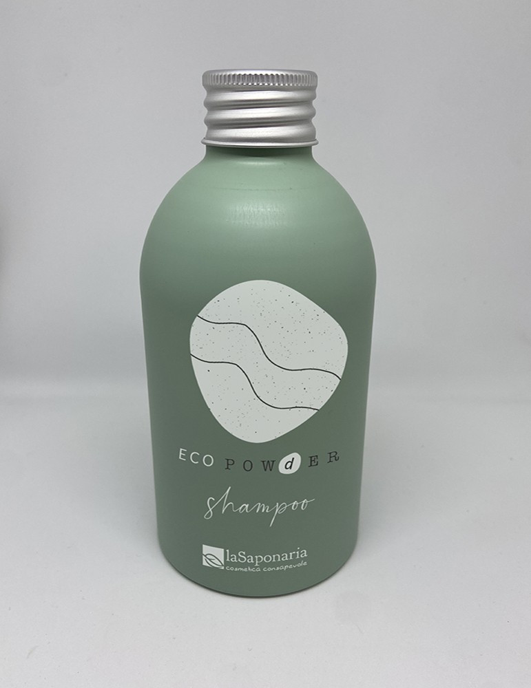 Dispenser refill Eco-Shampoo in alluminio