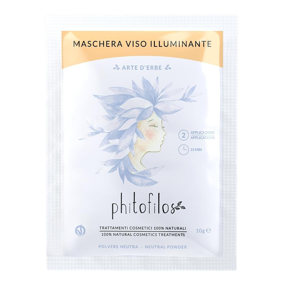 Maschera Viso Illuminante in Polvere