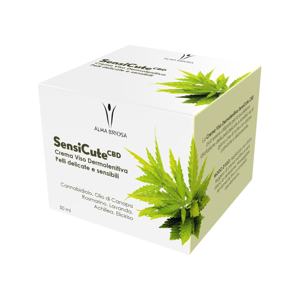 Crema Viso Dermolenitiva CBD - SensiCute