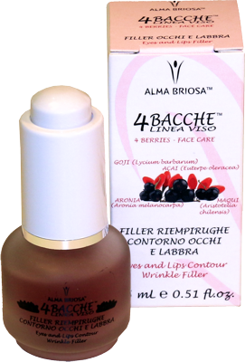 4 bacche Filler Riepirughe Contorno Occhi e Labbra - Alma Briosa