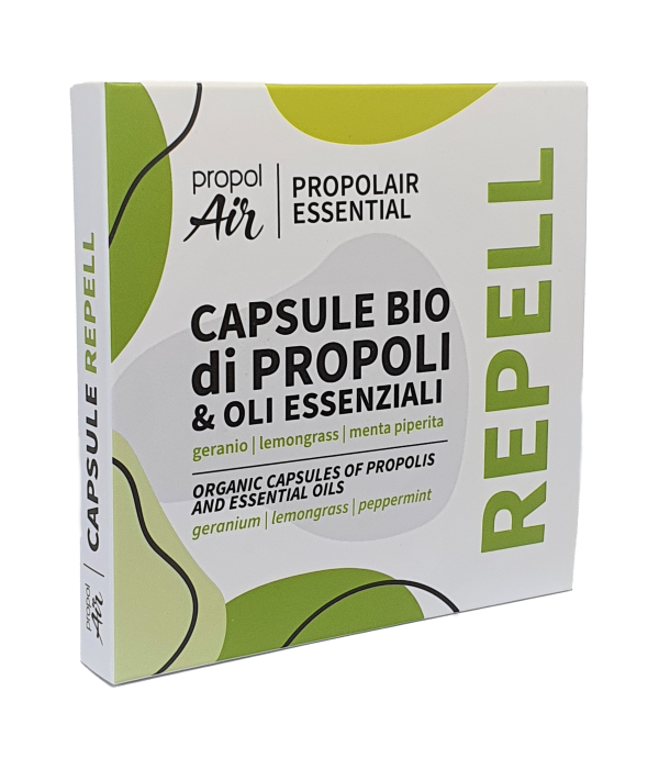 CAPSULE REPELL PROPOLI + OLI ESSENZIALI