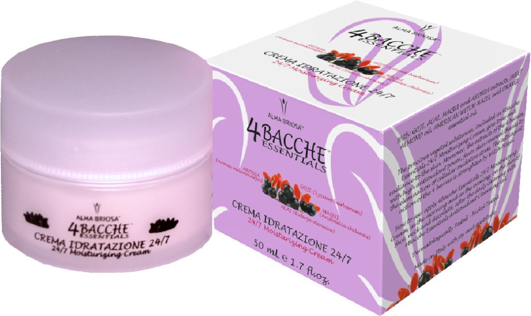 4 bacche Essential Crema Idratante 24/7 - AlmaBriosa