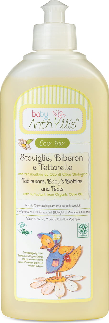 Detergente Stoviglie e Biberon e Tettarelle BioBaby - Anthyllis