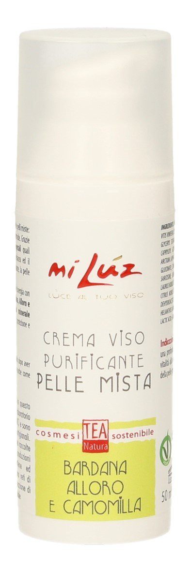 Mi Lùz Crema Viso Purificante Pelle Mista - Tea Natura